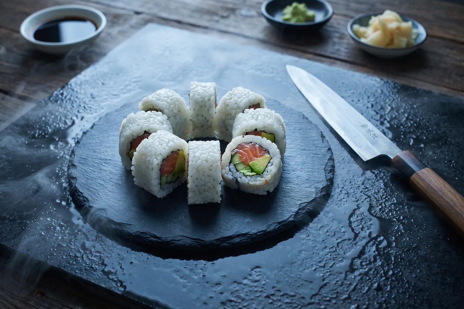 Le rouleau saumon-avocat Kori
